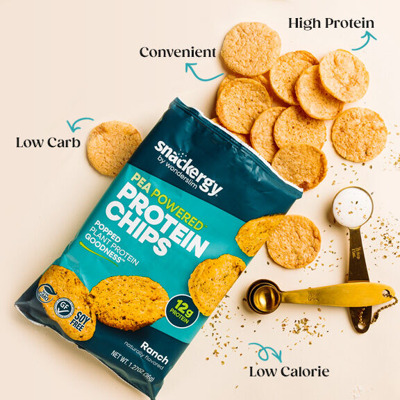 Snackergy Pea Protein Chips - Cool Ranch