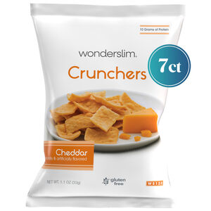 Protein Cracker Snack Chips, Cheddar (7ct)