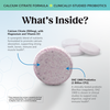 Chewable Calcium Citrate 500mg with Vitamin D3, Magnesium & Probiotics image number null