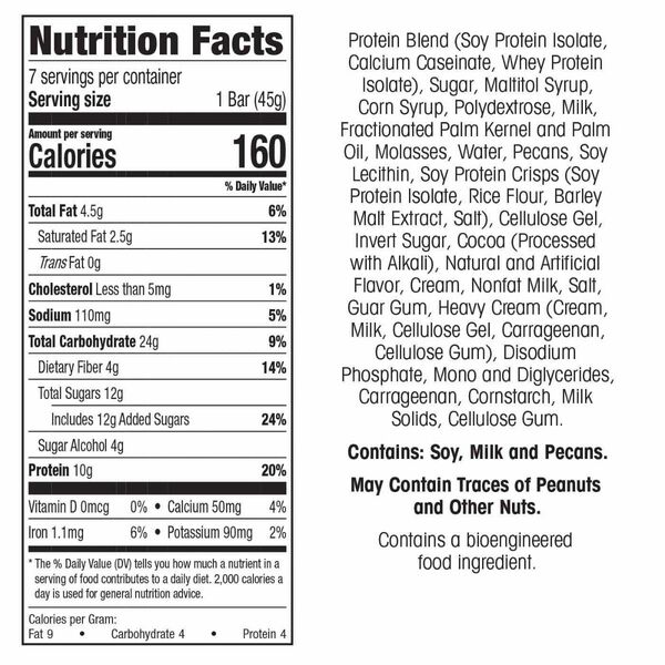 Gourmet Protein Snack Bar (7ct) image number null