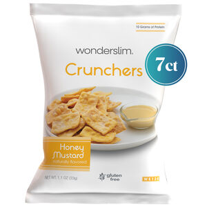 Protein Cracker Snack Chips, Honey Mustard (7ct)