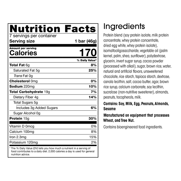 Gourmet Protein Snack Bar (7ct) image number null