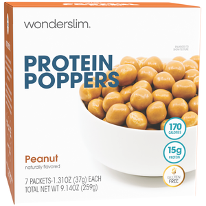 Protein Popper Puff Snacks, Peanut (7ct)