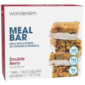 Meal Replacement Protein Bar, Double Berry (7ct)
