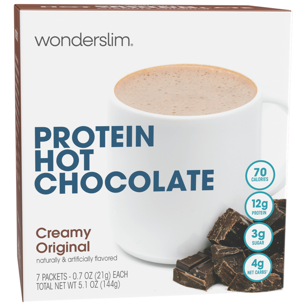 Protein Cappuccino & Hot Chocolate (7ct) image number null