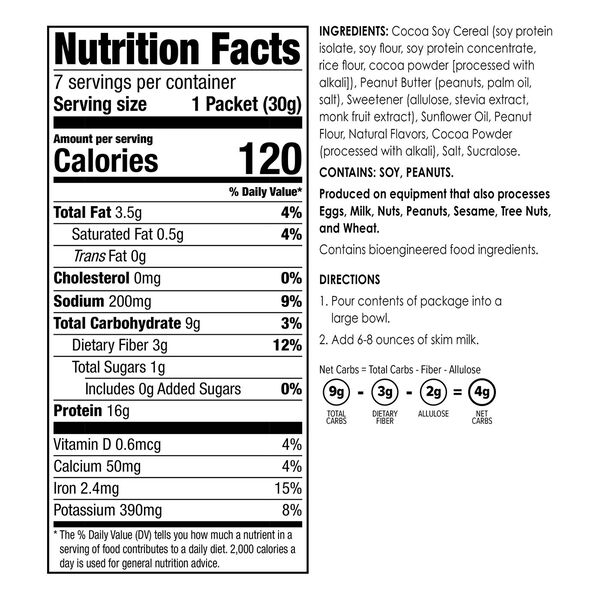 Low Carb Protein Cereal (7ct) image number null