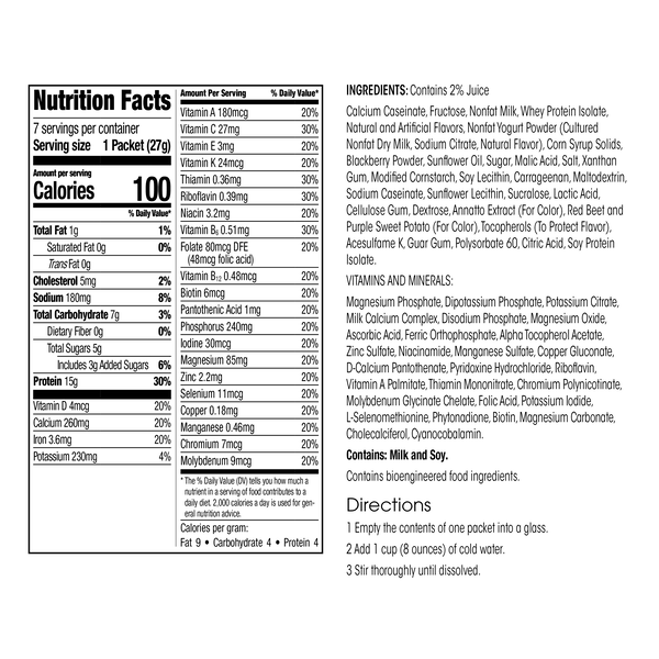 Meal Replacement Smoothie (7ct) image number null