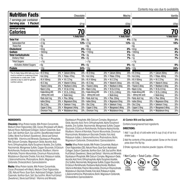Keto Meal Shake (7ct) image number null