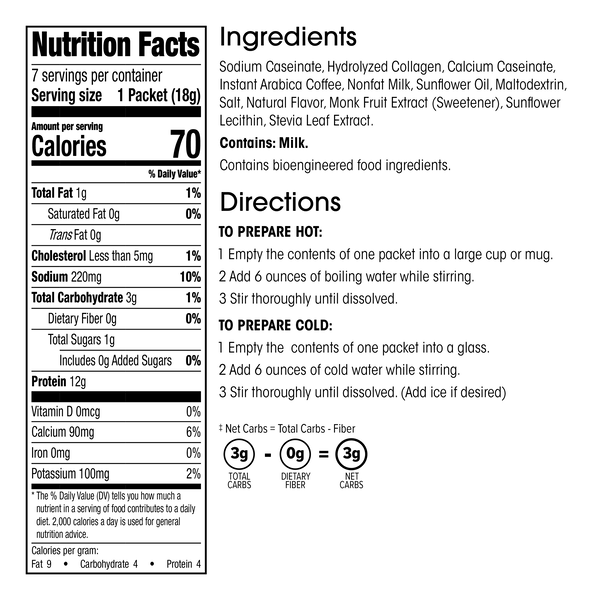 Instant Protein Coffee (7ct) image number null