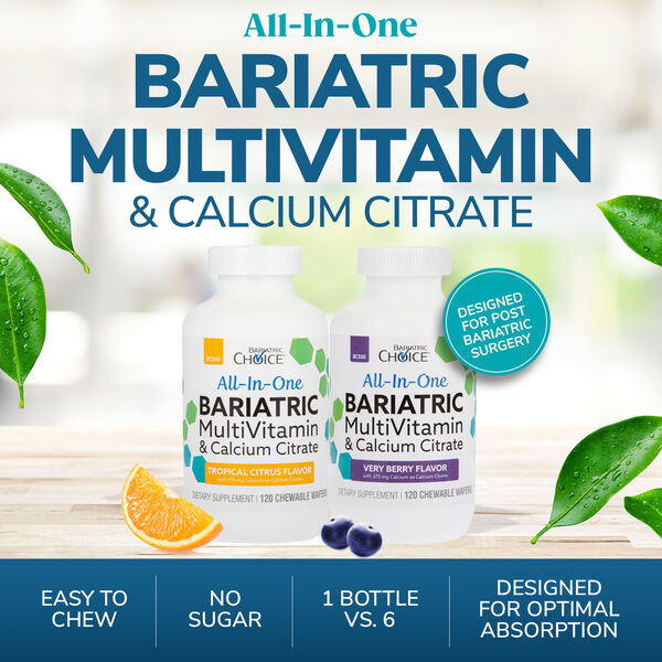 All-In-One Chewable MultiVitamin & Calcium Citrate (120ct) image number null