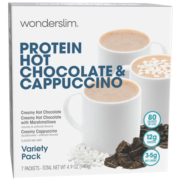 Protein Cappuccino & Hot Chocolate (7ct) image number null