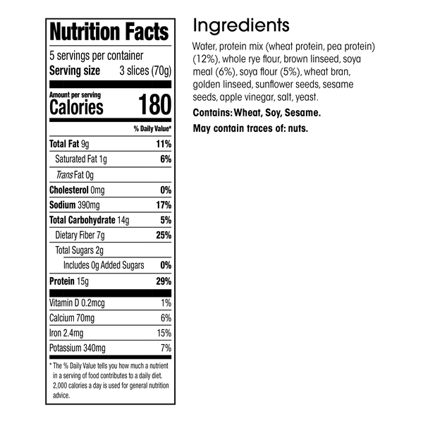 Nutrition Facts Panel Image image number null