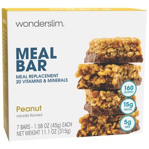 Meal Replacement Protein Bar, Peanut (7ct)